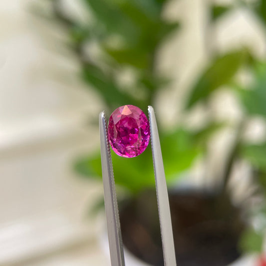 Pinkish Red Ruby 2.78cts