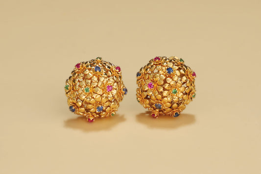 Summer Flower bouquet earrings